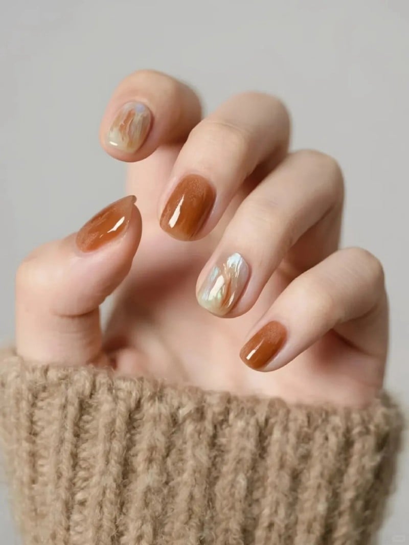 mẫu nail loang đẹp