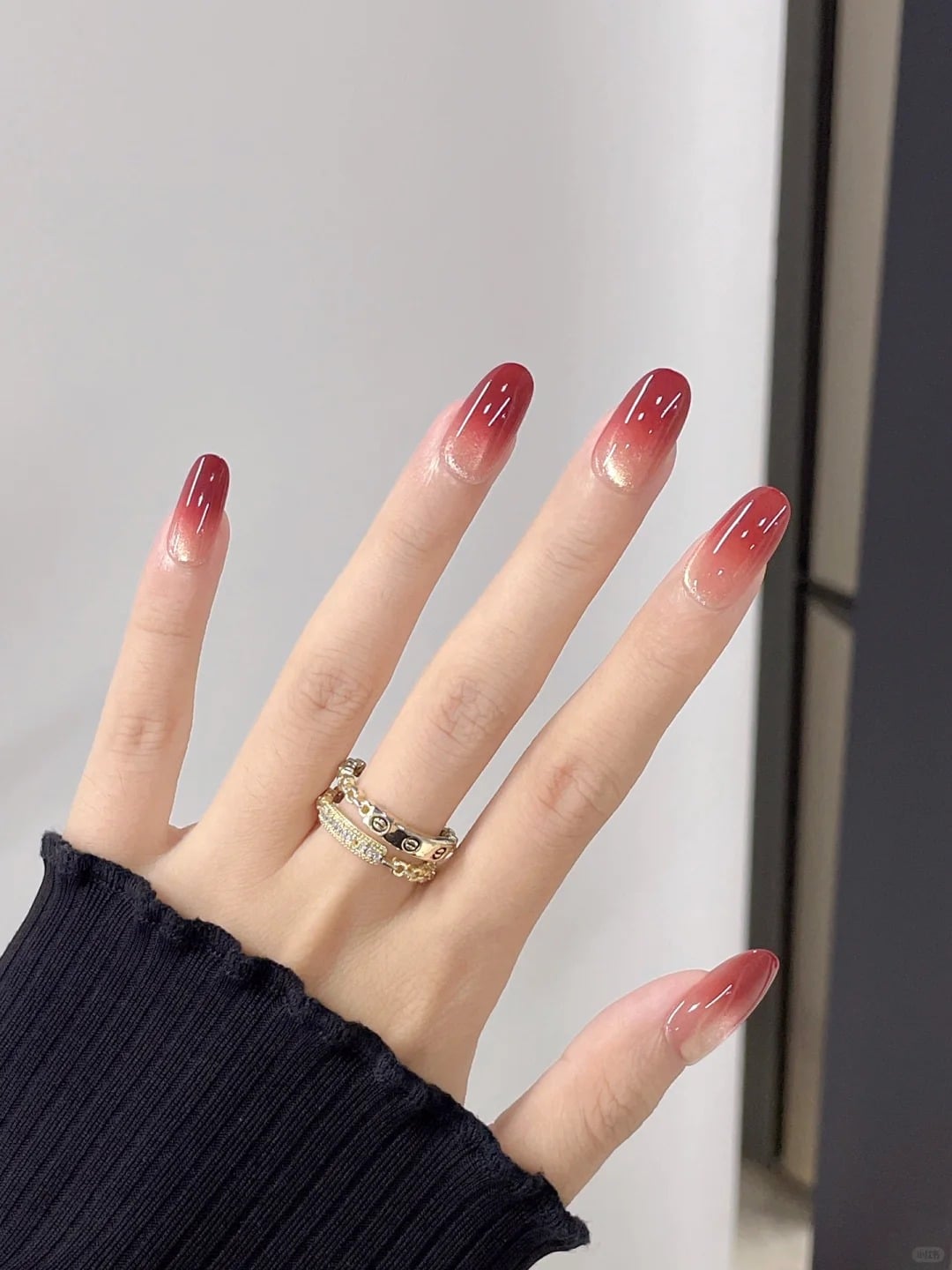 mẫu nail mắt mèo