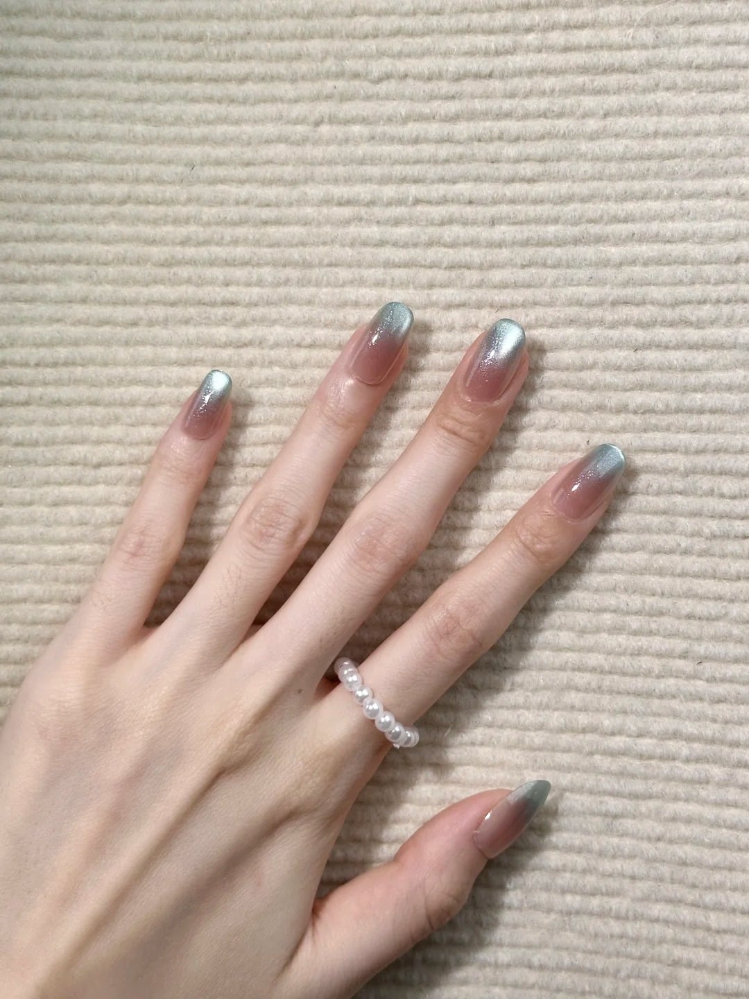 mẫu nail mắt mèo