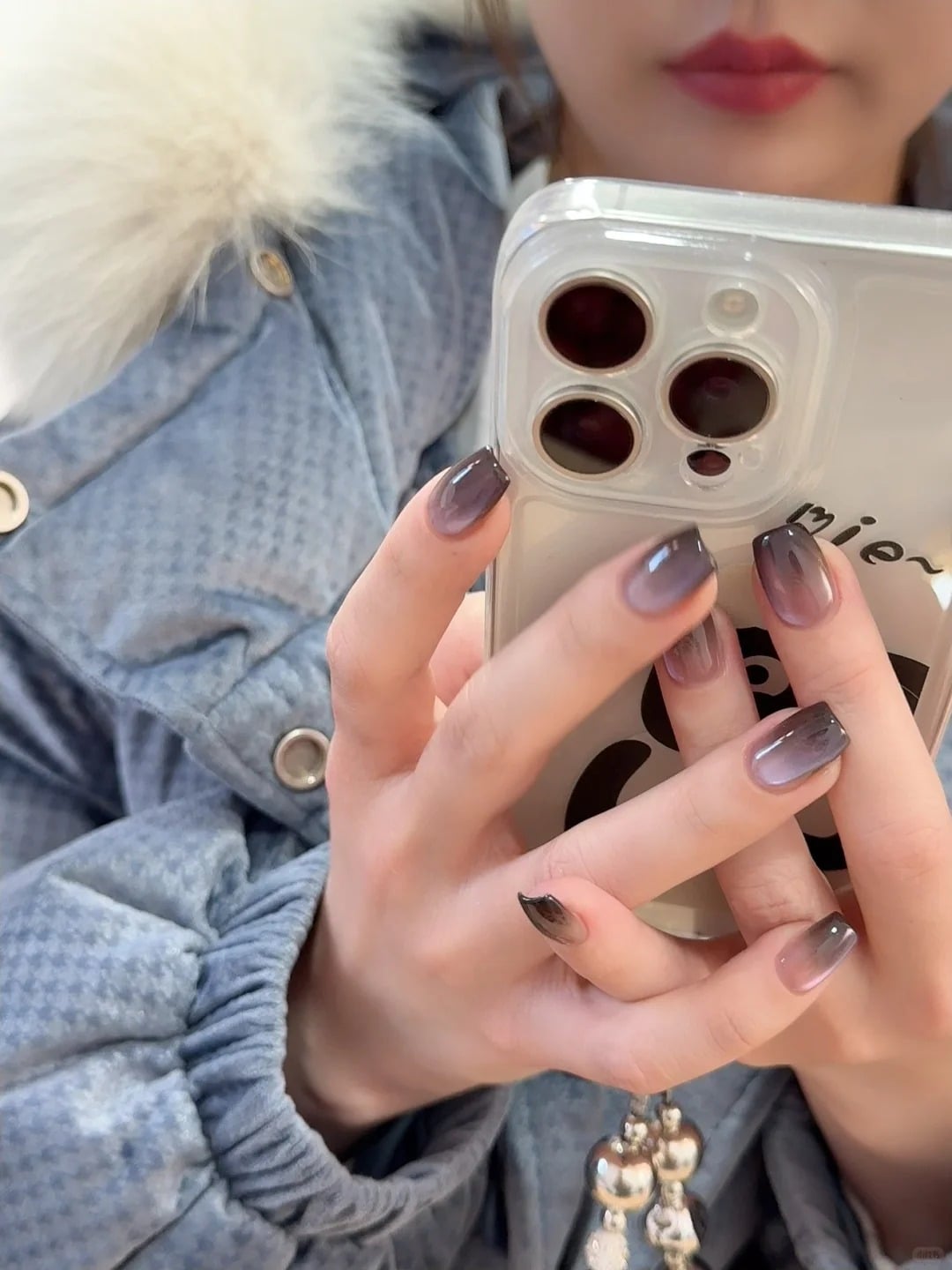 mẫu nail mắt mèo