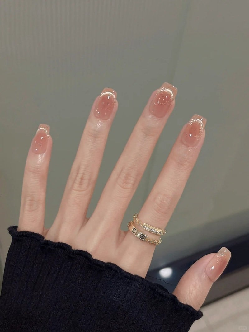 mẫu nail mắt mèo đẹp