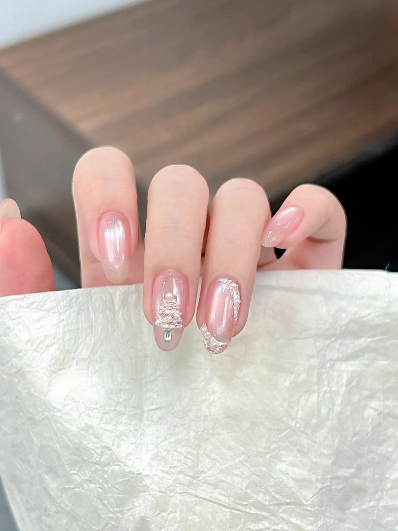 mẫu nail noel