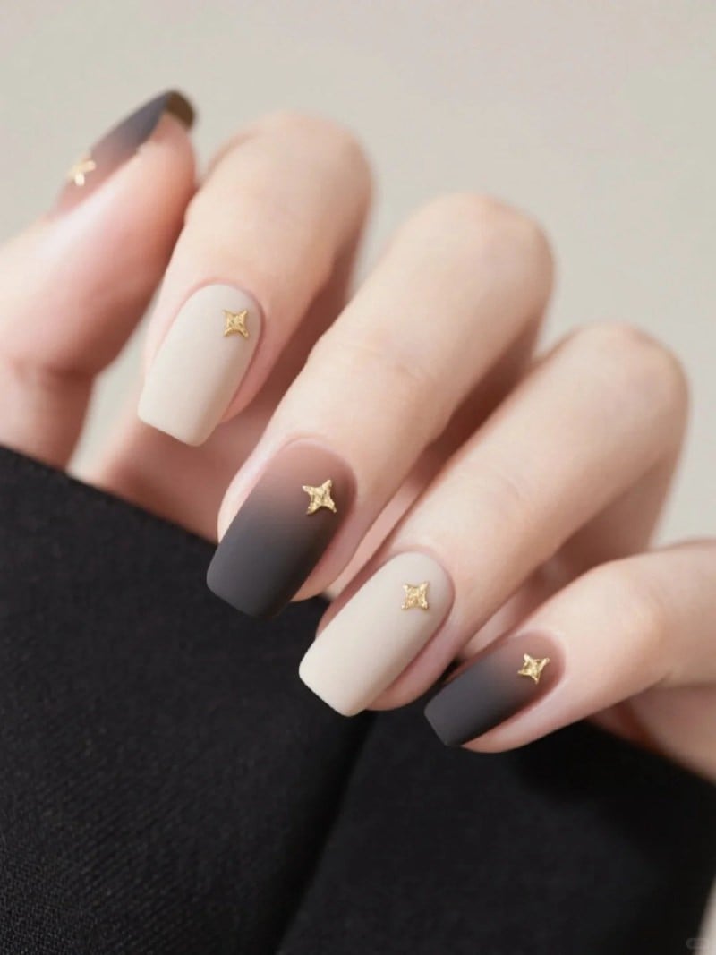 mẫu nail ombre
