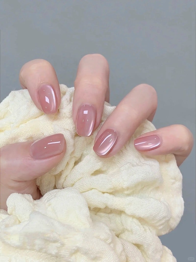 mẫu nail sơn thạch