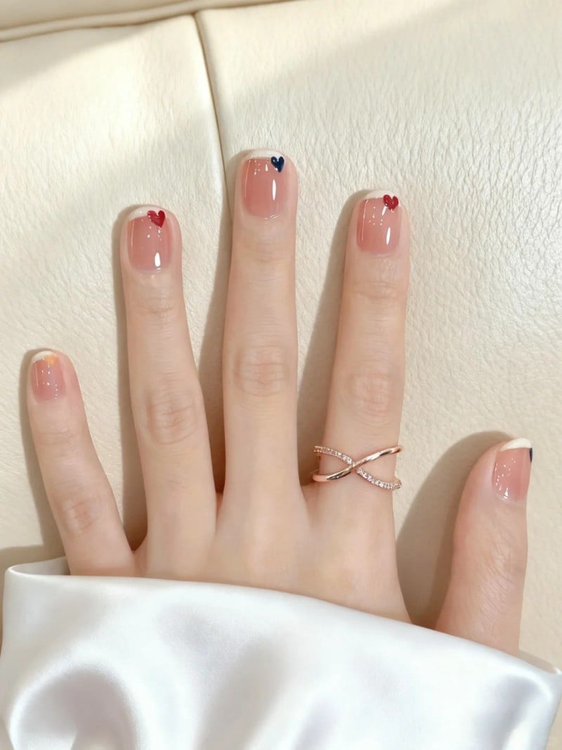 mẫu nail sơn thạch