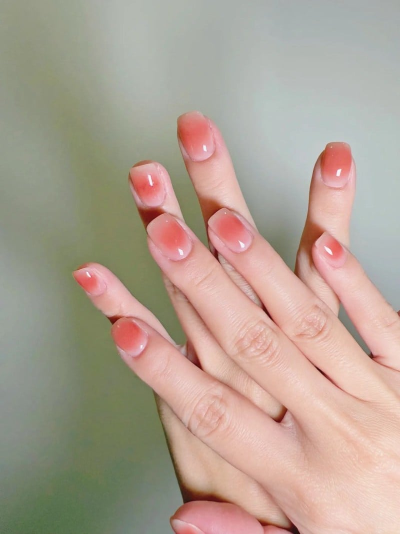 mẫu nail sơn thạch