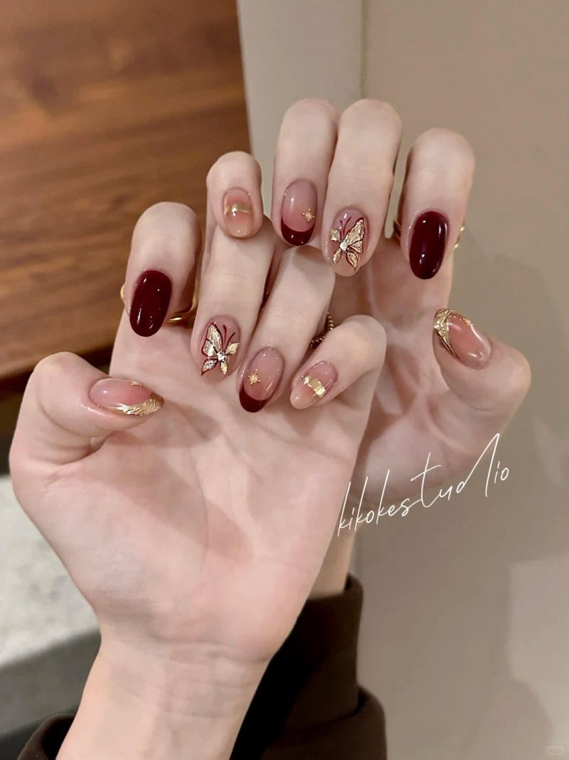 Nail Tết con ngựa