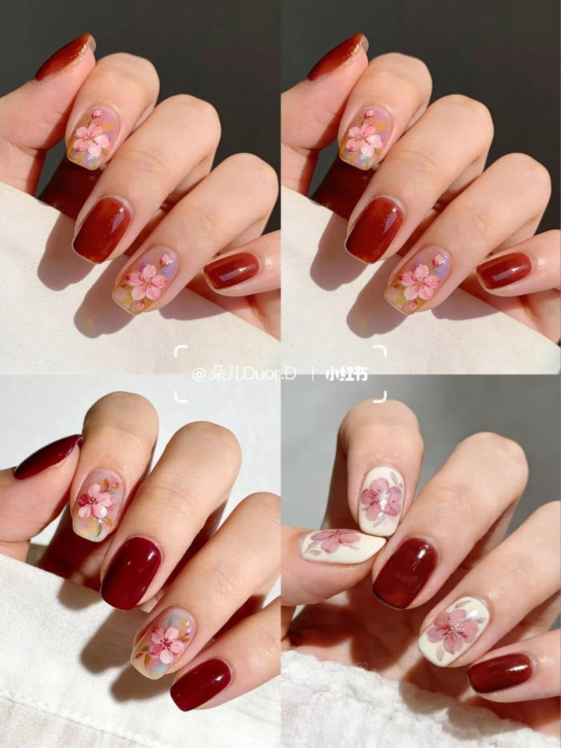 Nail Tết con ngựa