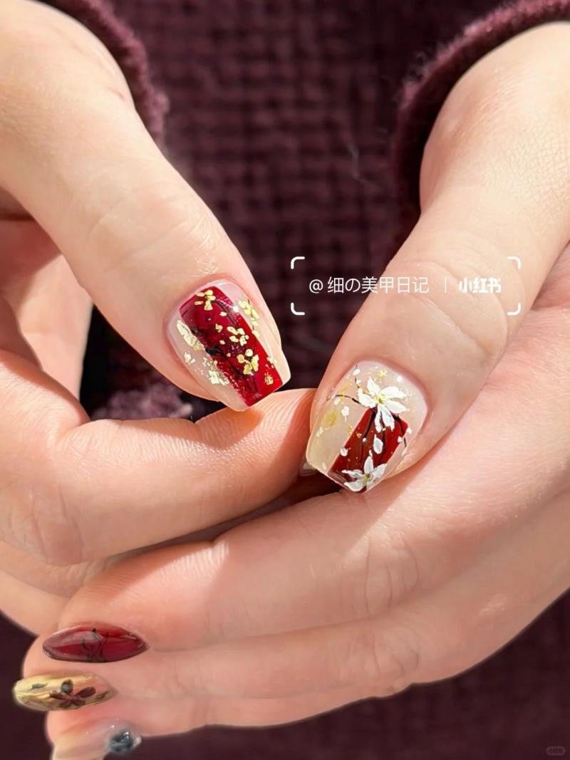 Nail Tết con ngựa