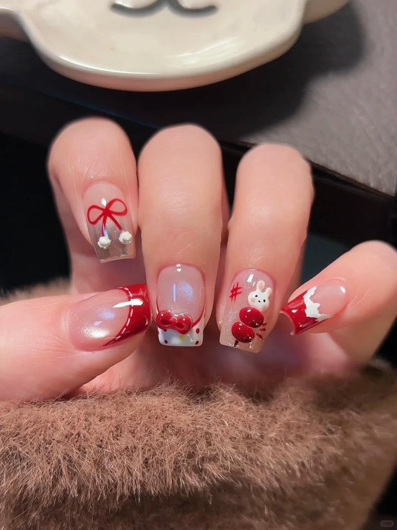 Nail Tết con ngựa