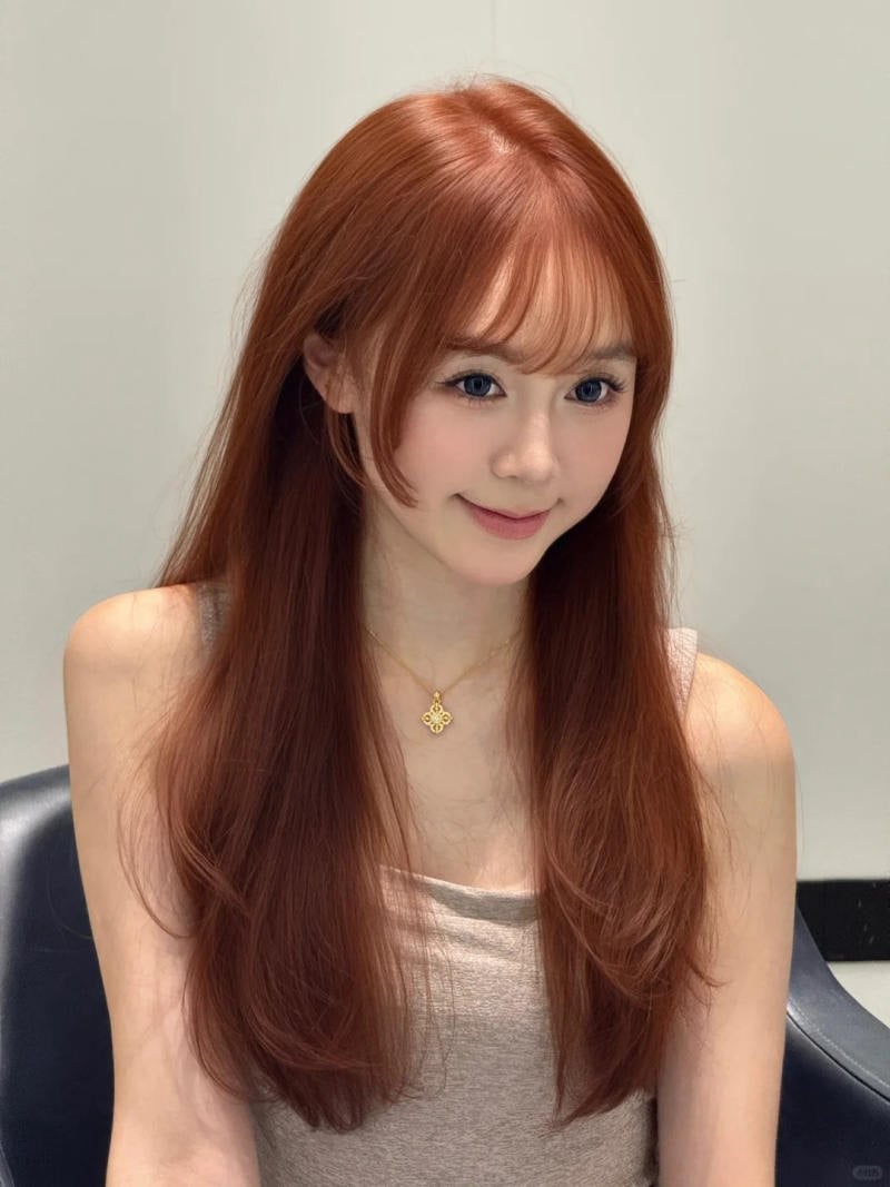 Màu nâu caramel ánh vàng