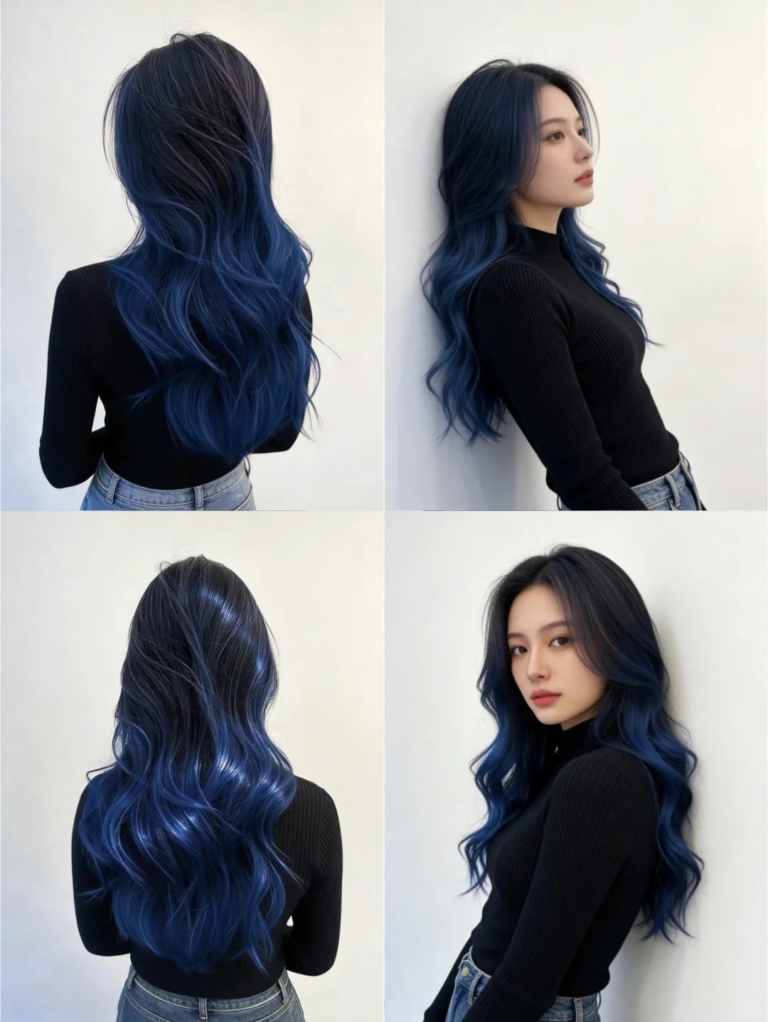 Màu tóc đẹp ombre