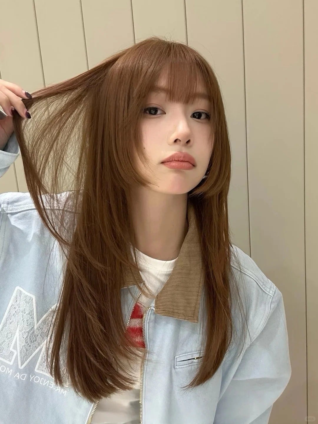 Màu tóc vàng nâu