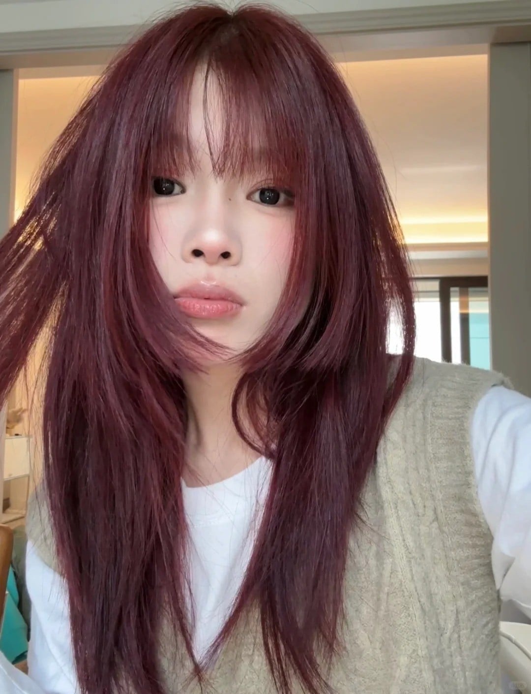 Màu tóc phúc bồn tử