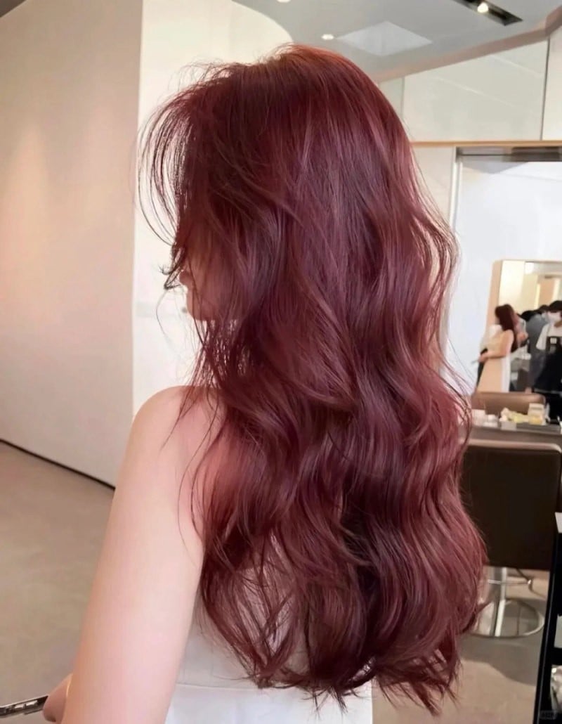 màu tóc không cần tẩy