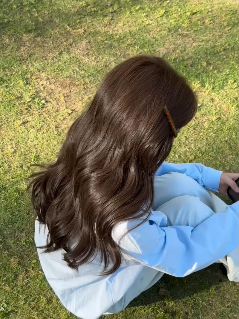 màu tóc không cần tẩy