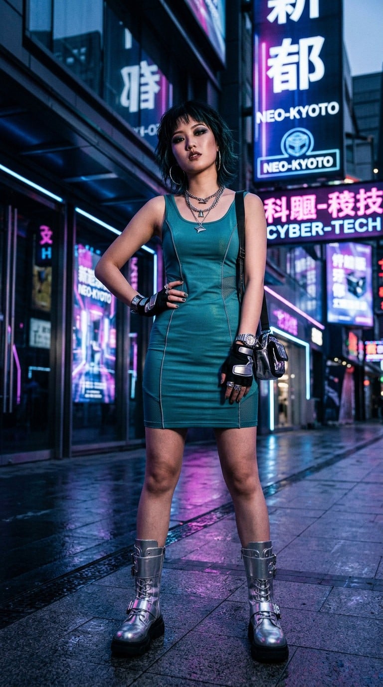 Hiện đại cùng xanh cổ vịt và ánh bạc