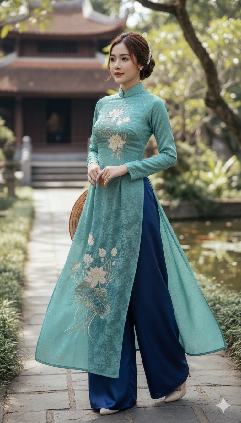 Quần màu xanh navy