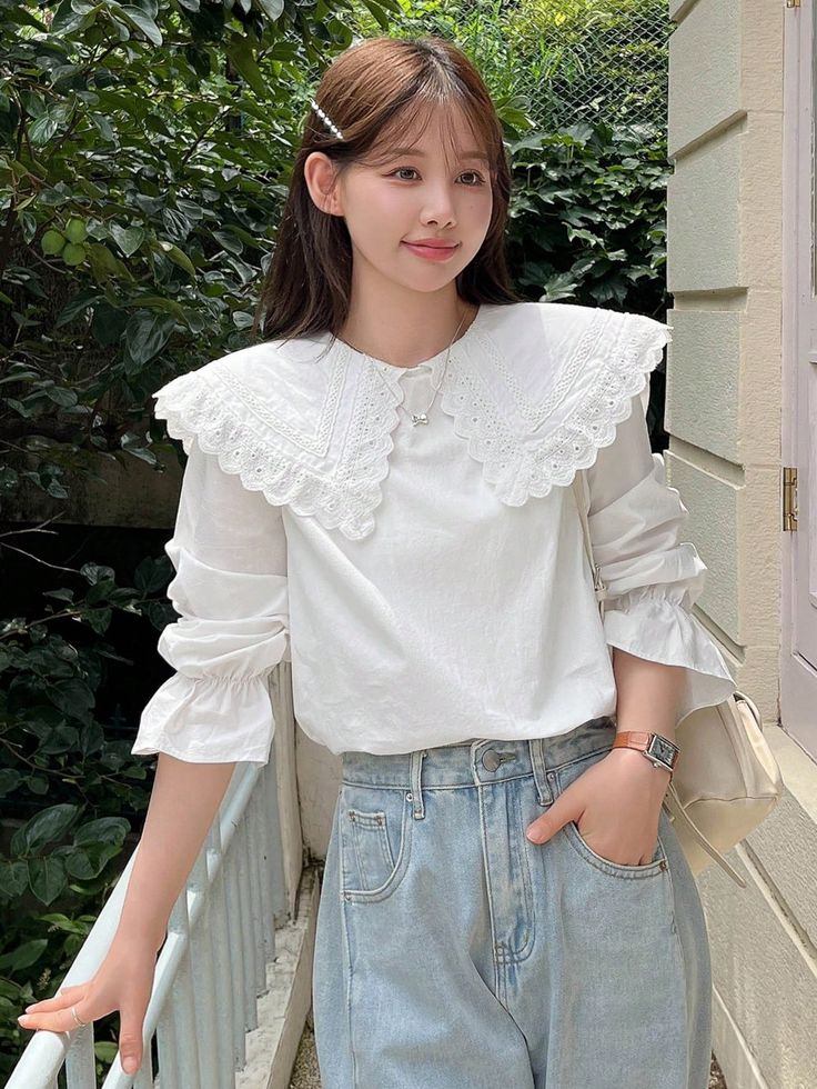 sơ mi cổ bèo