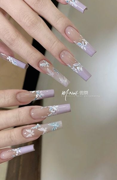 Mẫu nail bướm