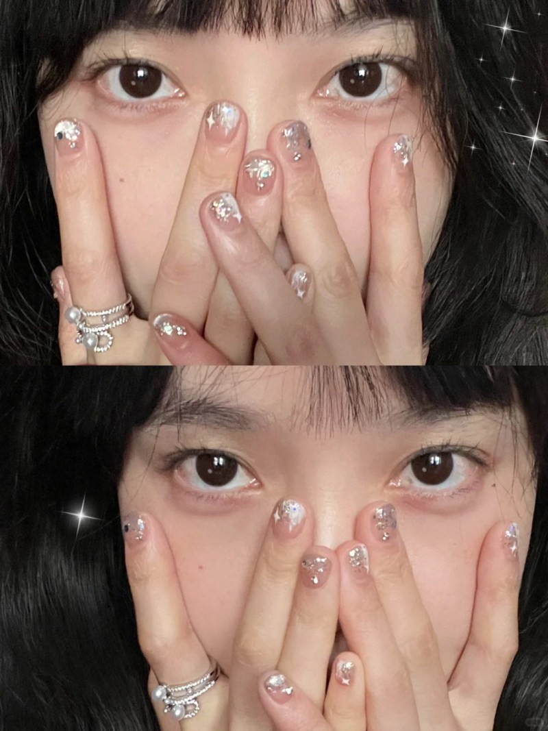 những mẫu nail đẹp cho móng ngắn