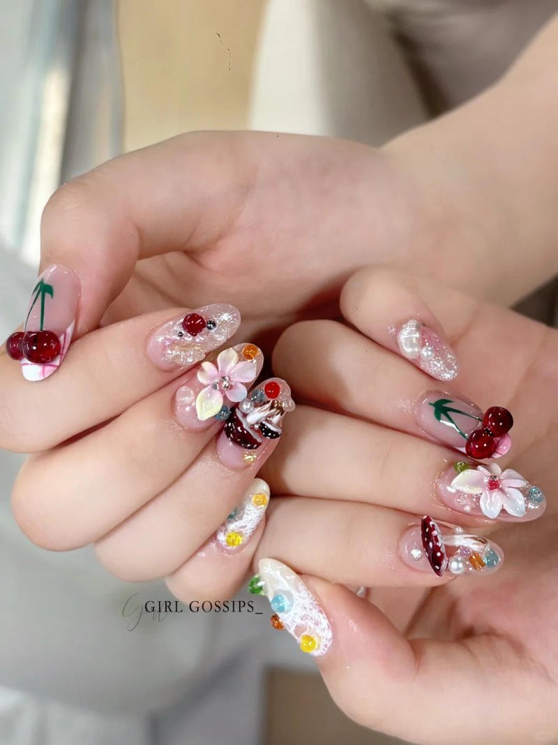 Chọn mẫu nail đẹp mùa xuân phù hợp nhất