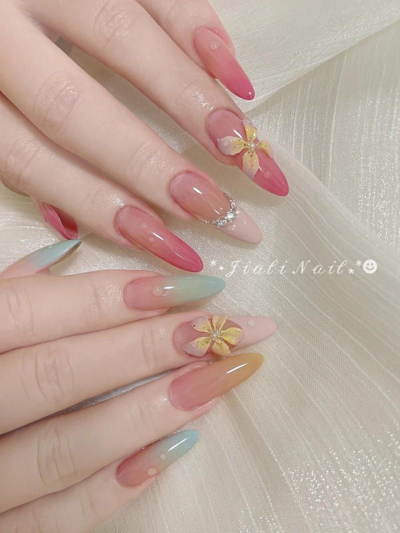 Nail màu pastel