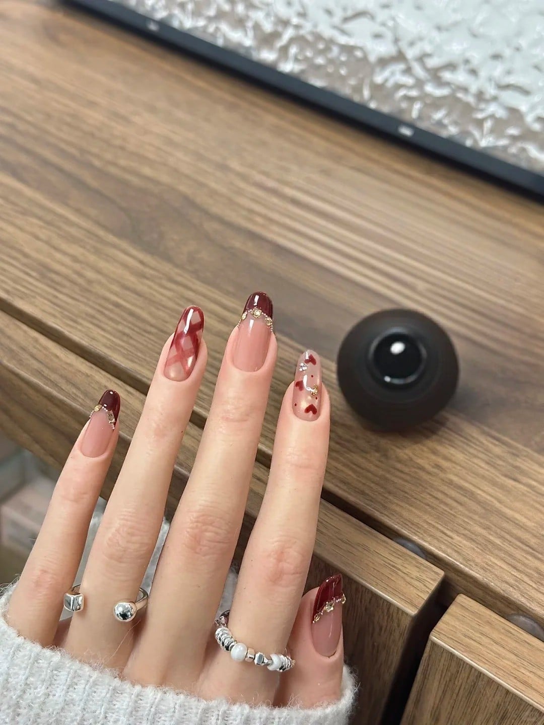 Nail đẹp 2026 tết cho da ngăm