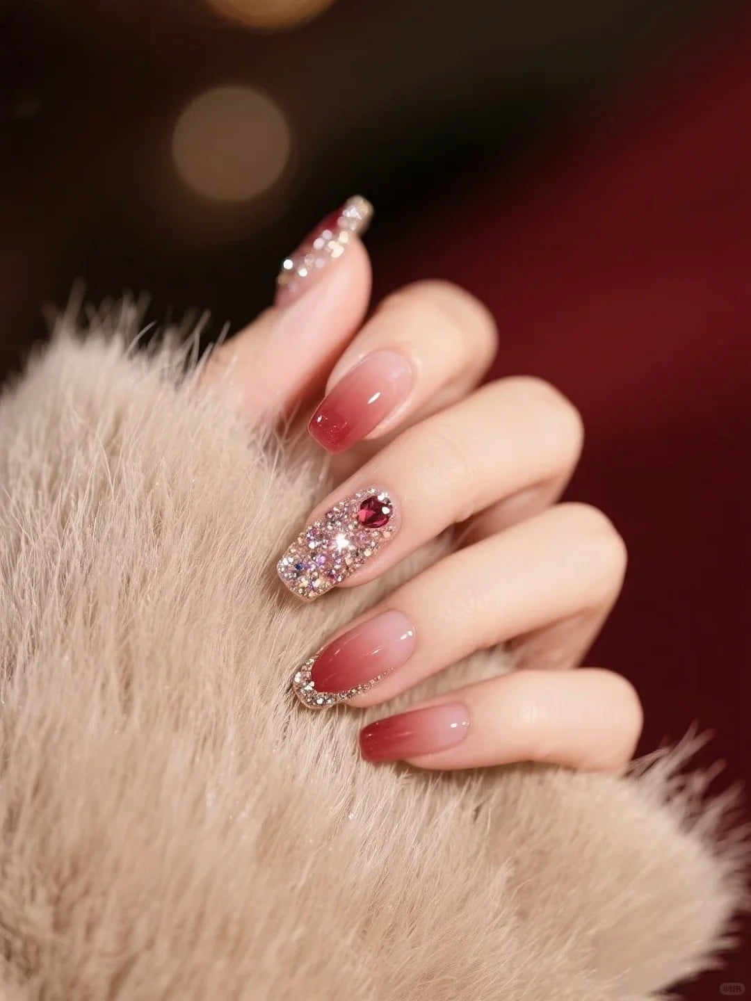 Nail đẹp 2026 tết cho da ngăm