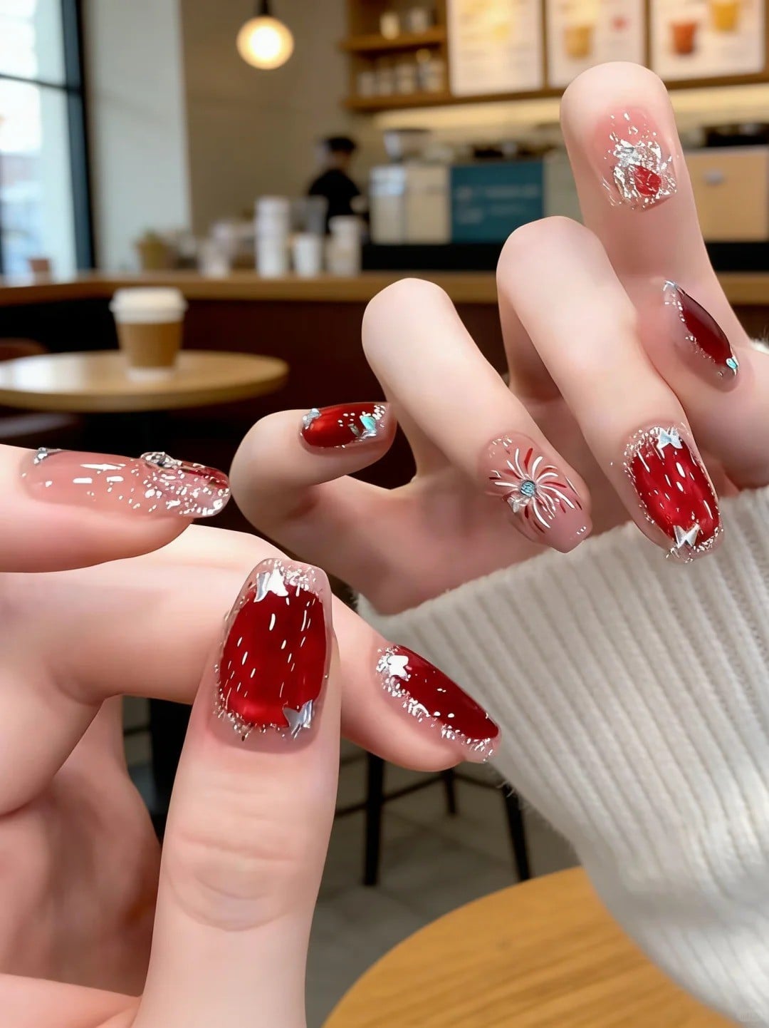 Nail đẹp 2026 tết cho da ngăm