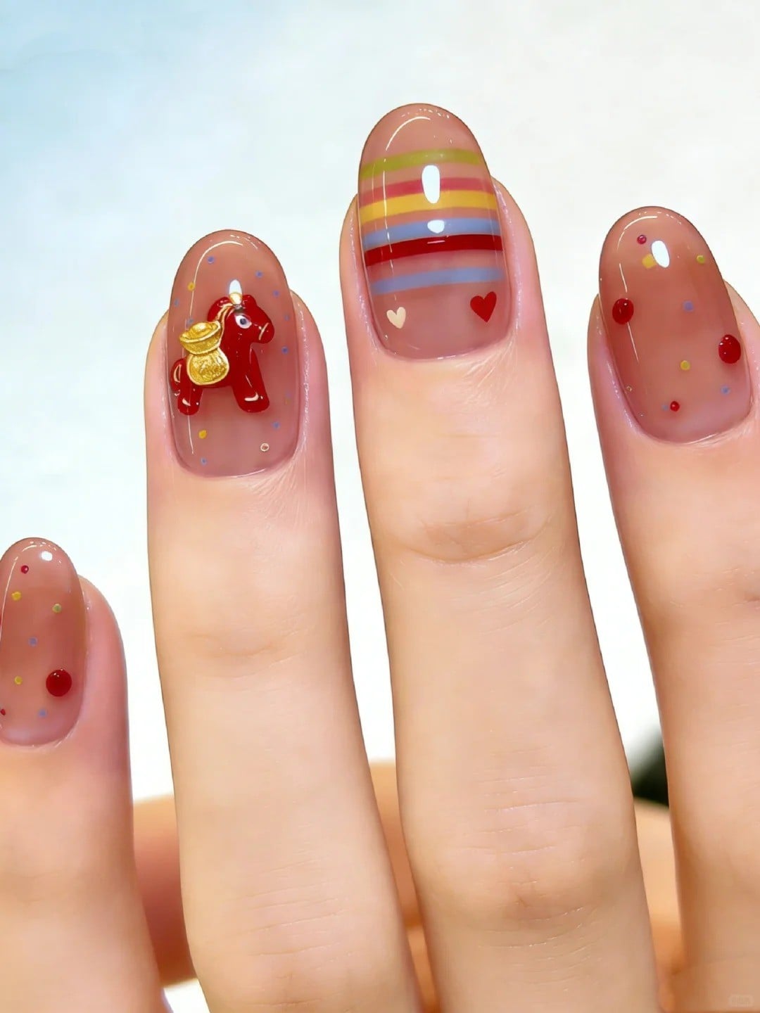 Nail dễ thương, nhí nhảnh