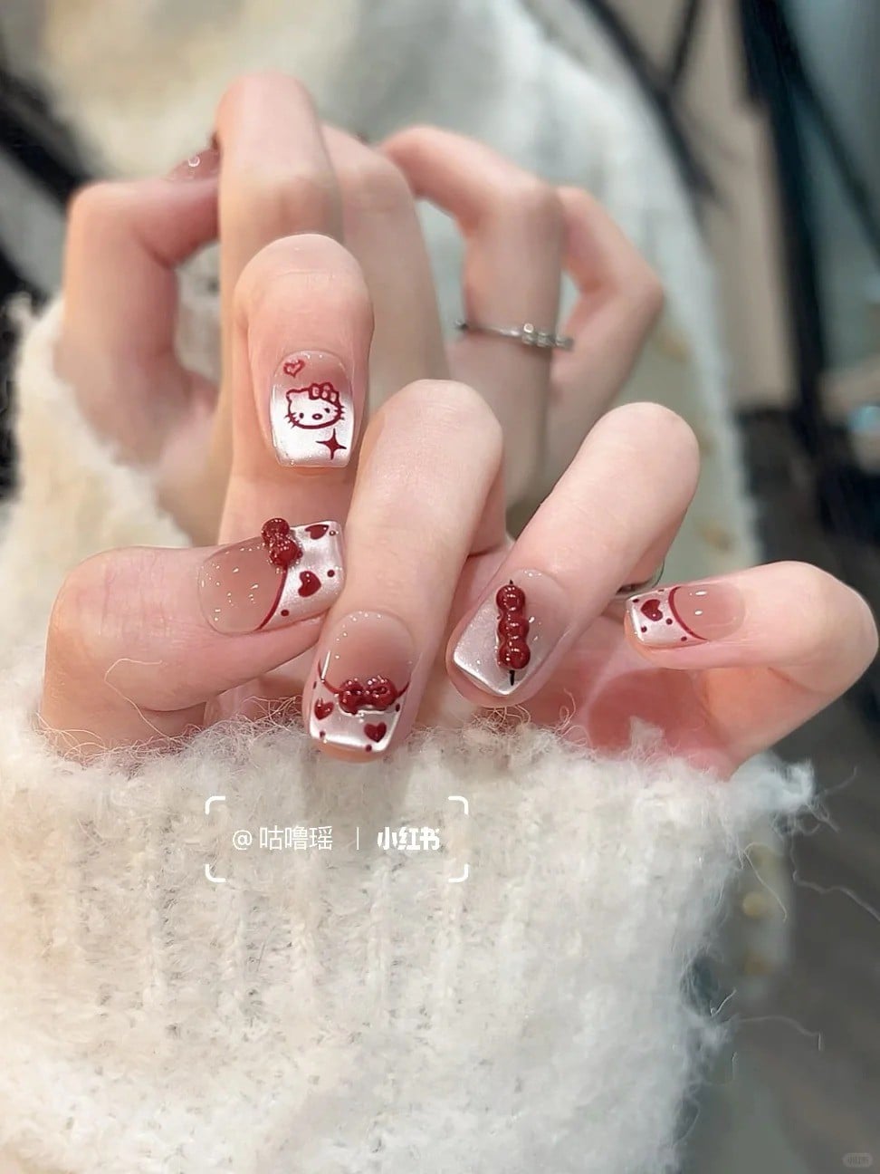 Nail dễ thương, nhí nhảnh