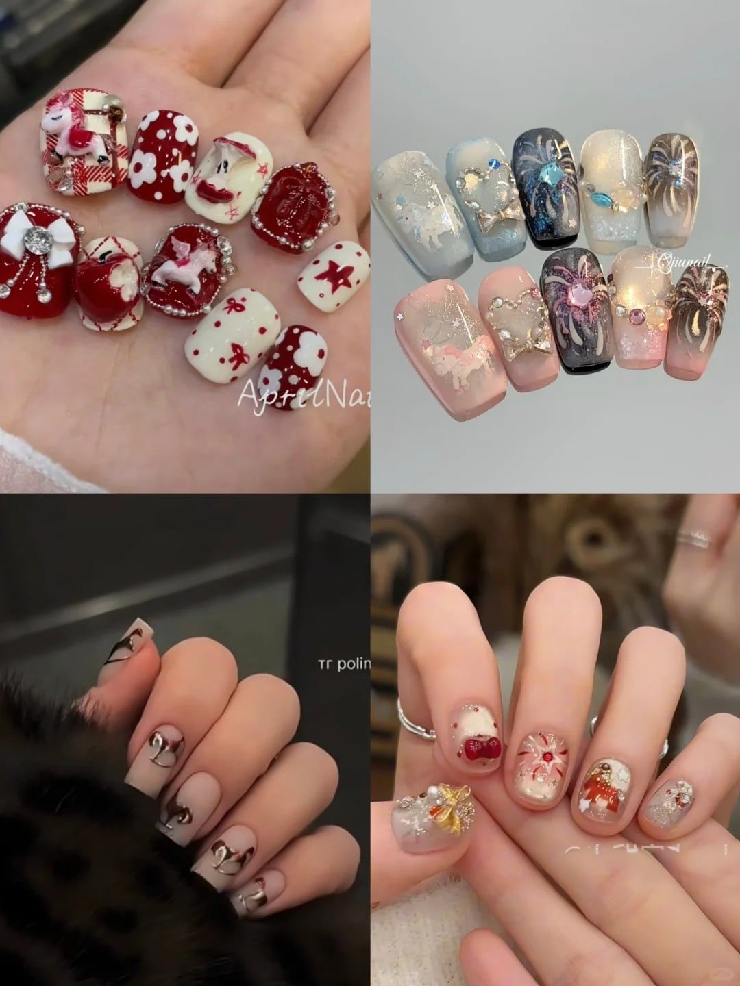Nail dễ thương, nhí nhảnh