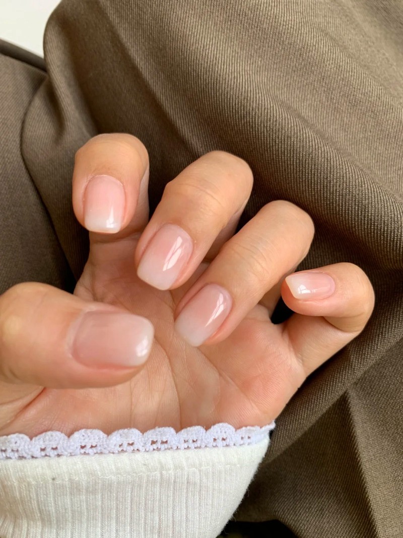nail trắng sữa