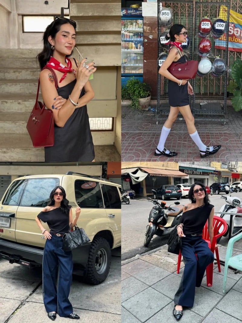 phong cách nữ thời trang thái lan