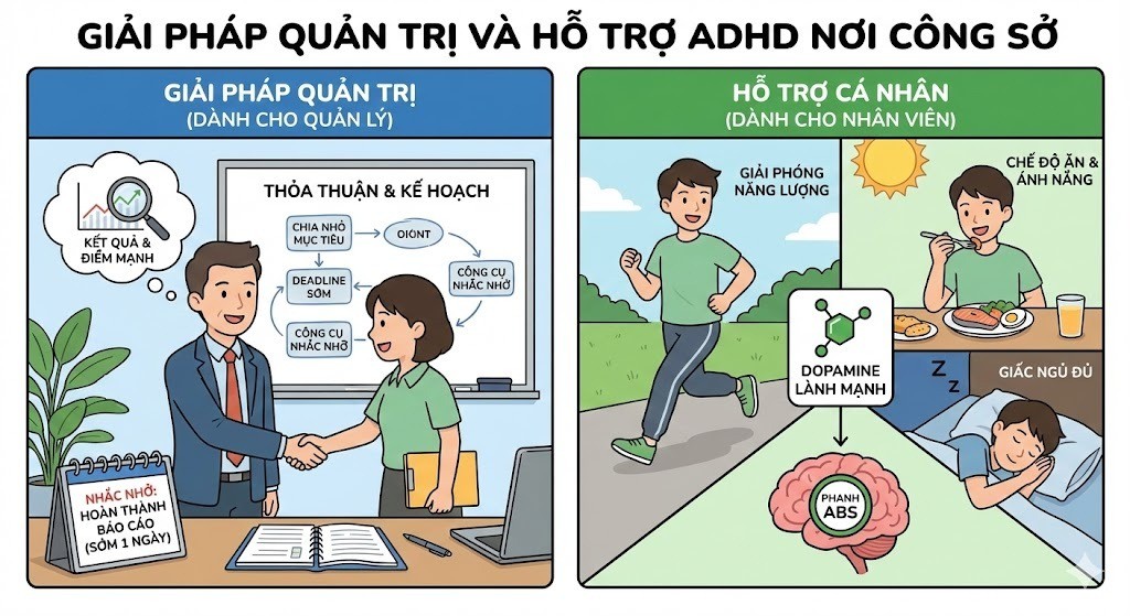 Lời giải cho bài toán ADHD nơi công sở