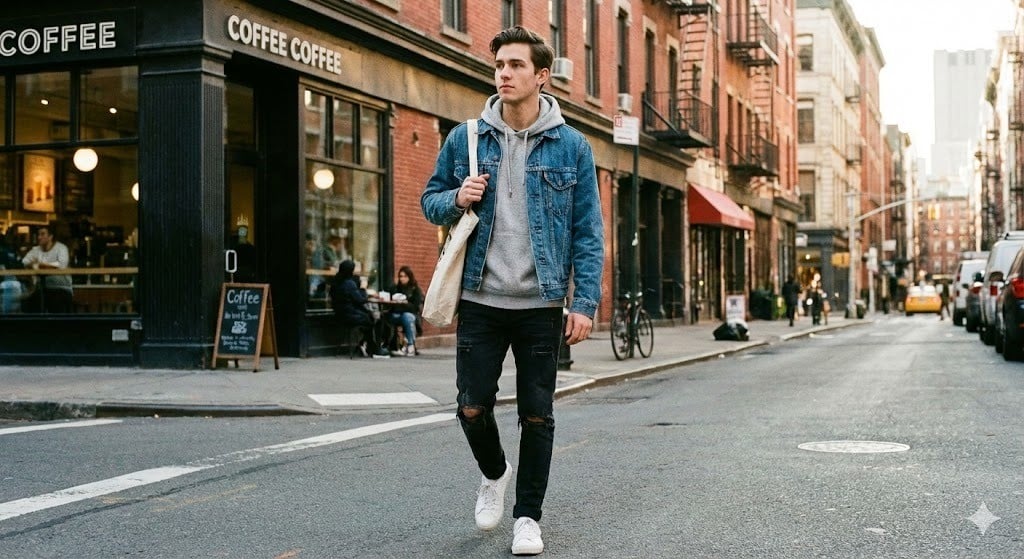 Áo hoodie & Áo khoác Jean (Denim Jacket)