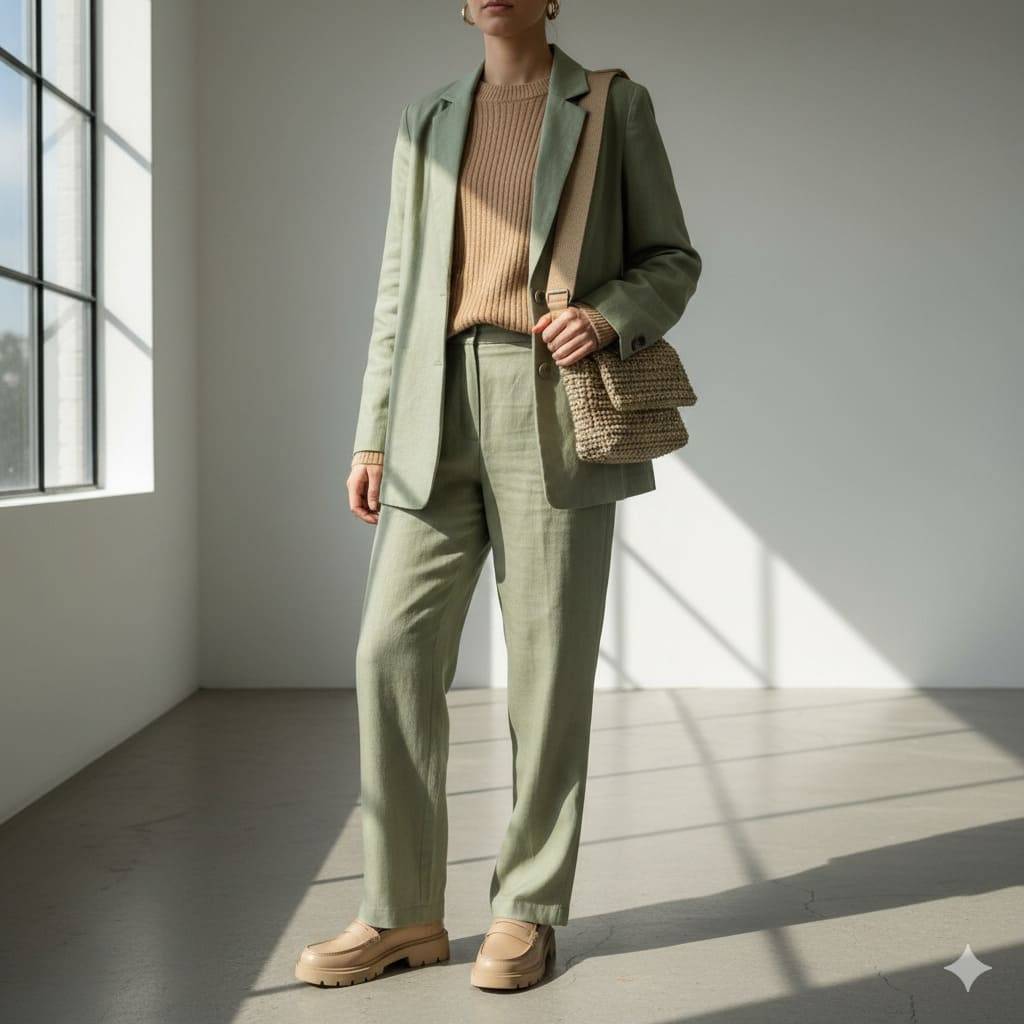 Màu be và các tông nâu đất