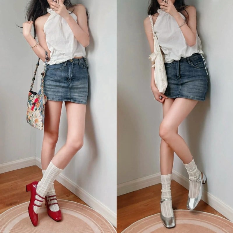 phối đồ mùa thu cho nữ