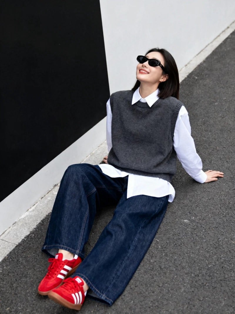 phối đồ mùa thu cho nữ