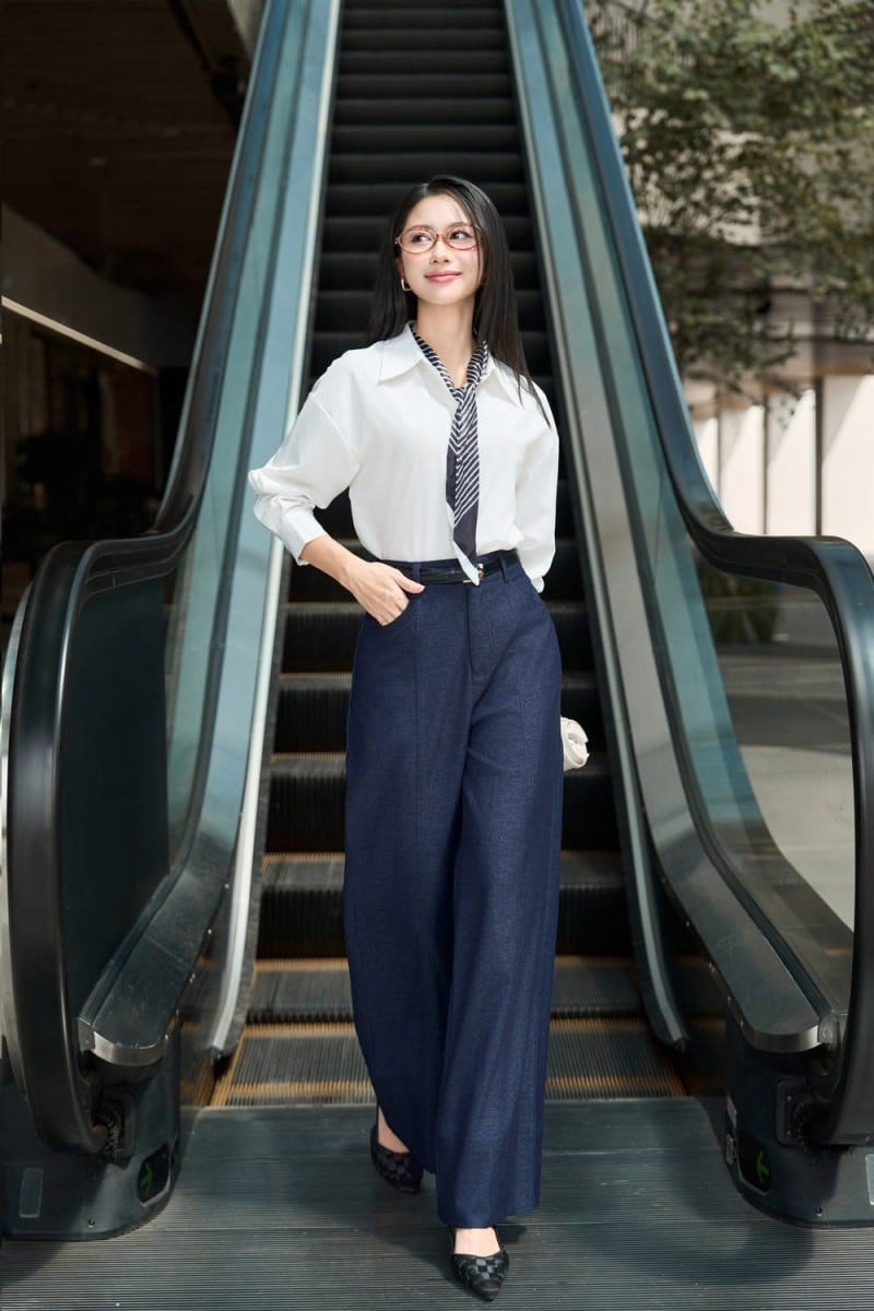 phối đồ mùa thu cho nữ