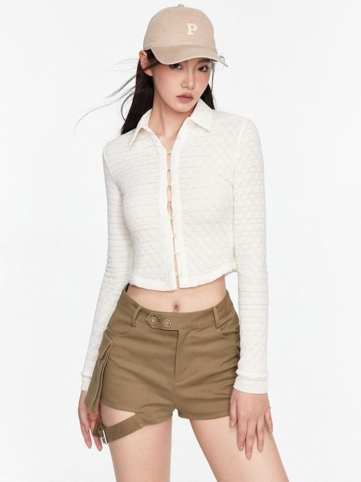 phối đồ với áo croptop 51Nohu giải trí đỉnh cao