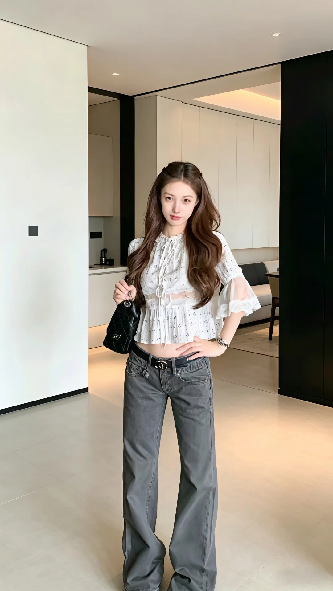 phối đồ với áo croptop 51Nohu giải trí đỉnh cao