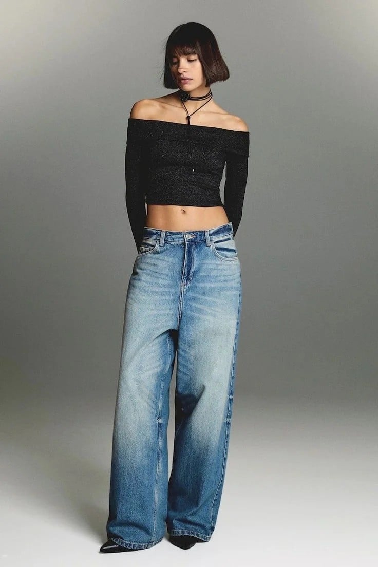 phối đồ với áo croptop 51Nohu giải trí đỉnh cao