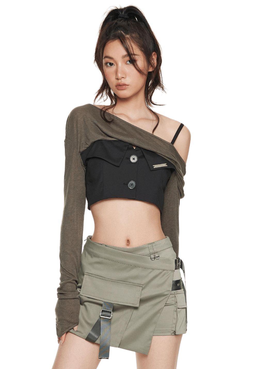 phối đồ với áo croptop 51Nohu giải trí đỉnh cao