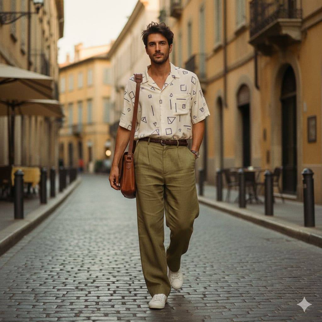 Phối cùng quần ống rộng