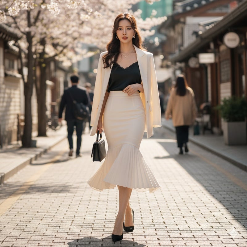 Chân váy đuôi cá