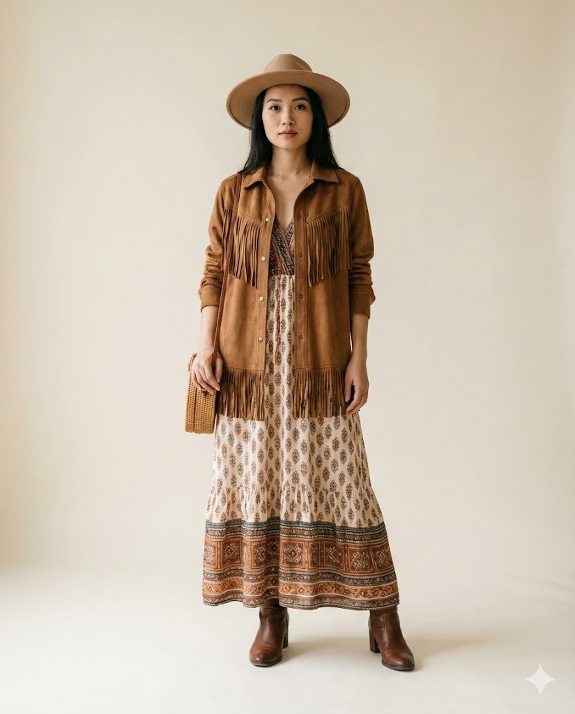 Shacket và váy Maxi