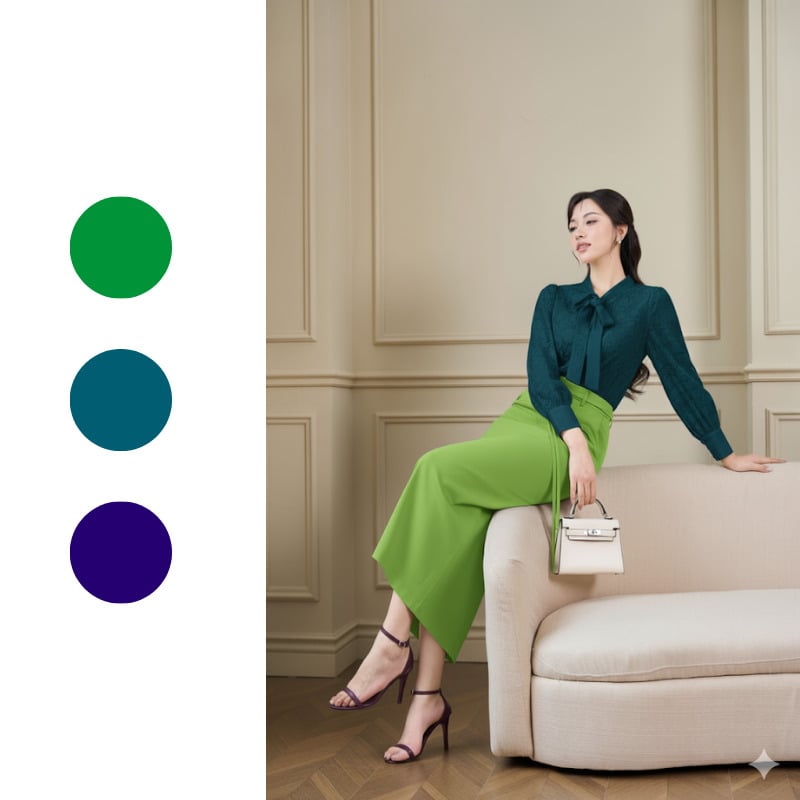 Một số bộ màu tương đồng bạn có thể tham khảo