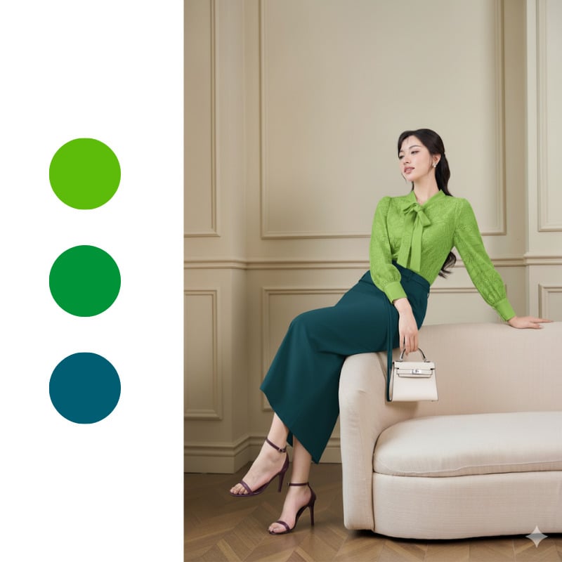 Một số bộ màu tương đồng bạn có thể tham khảo